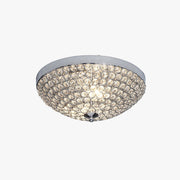 Kristy Crystal Flush Mount Ceiling Light Glass Living Room Bedroom - Letslighting