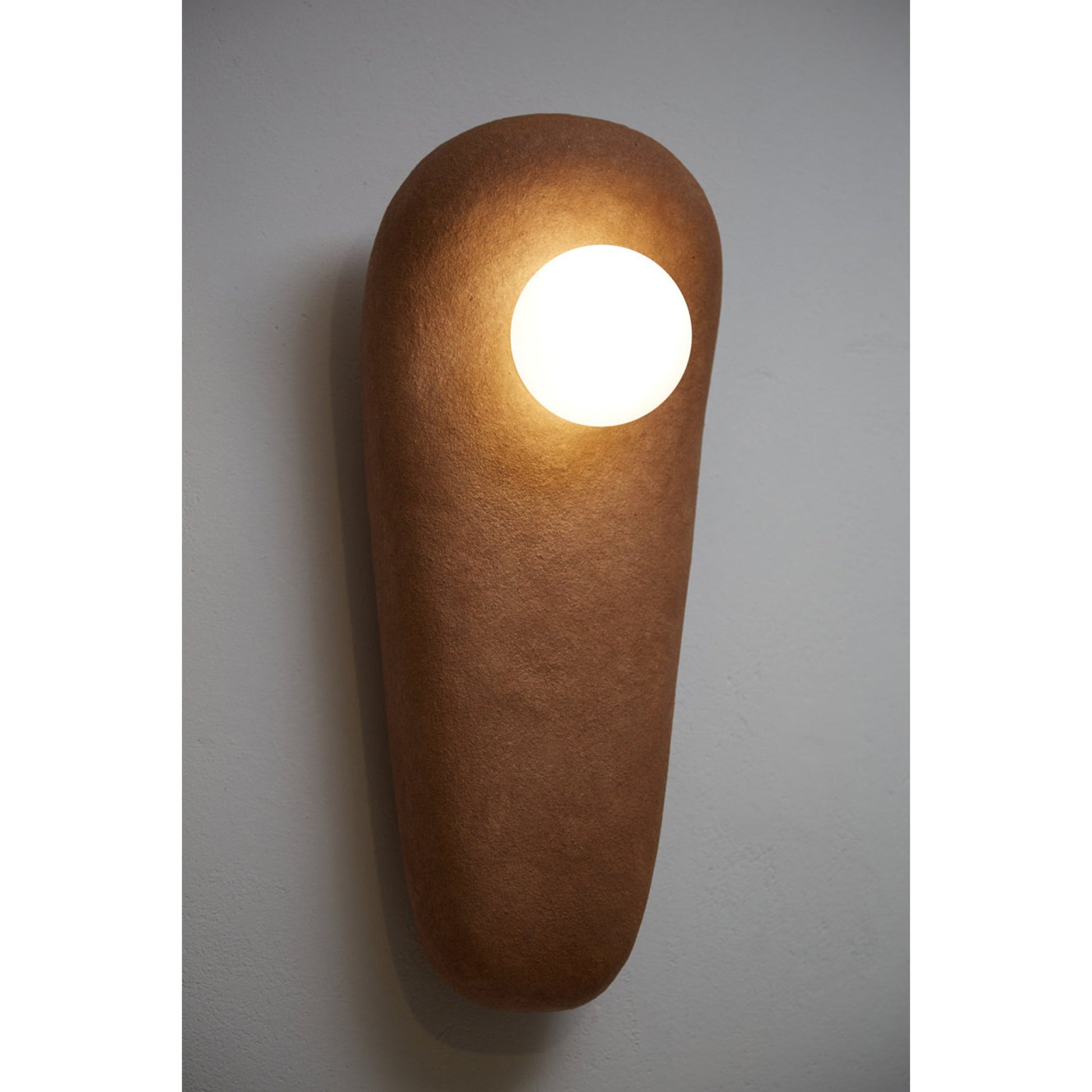 Cashae Modern Minimalist Resin Glass Wall Lamp - Lamp Copper