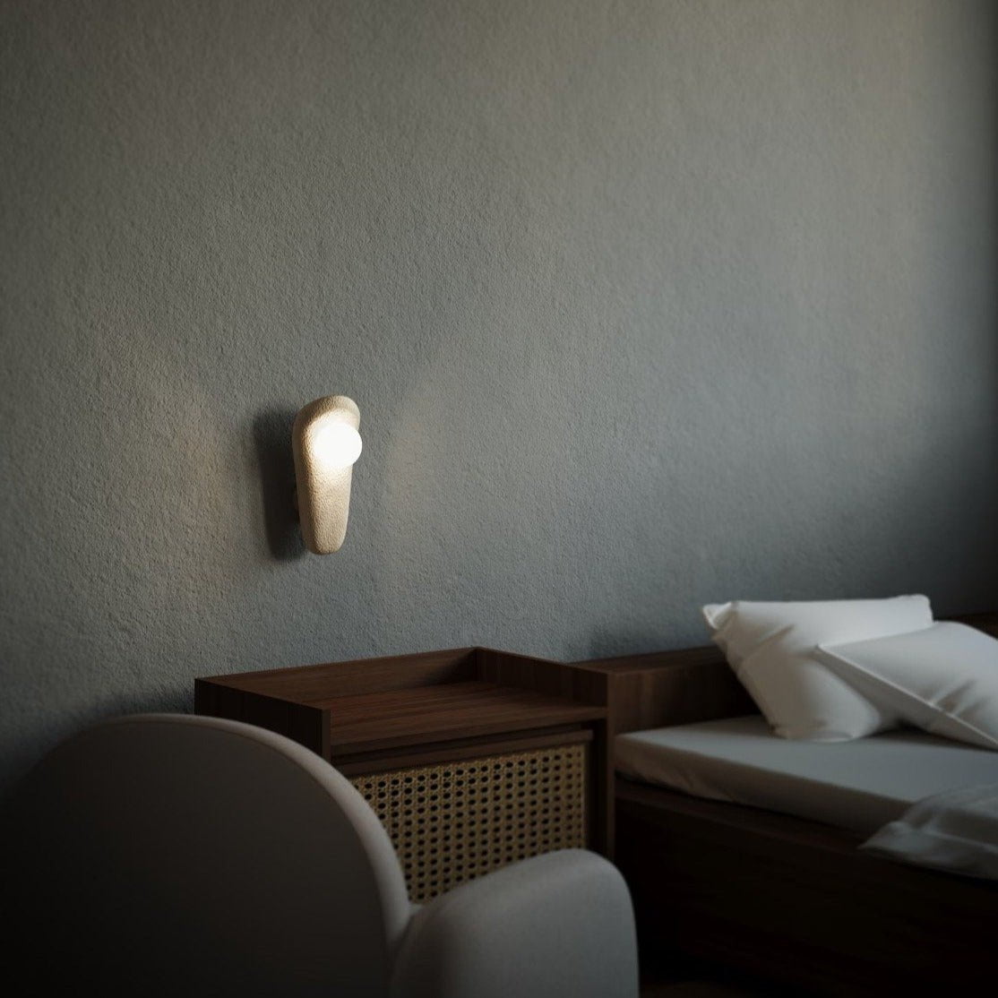 Cashae Modern Minimalist Resin Glass Wall Lamp - Lamp Copper