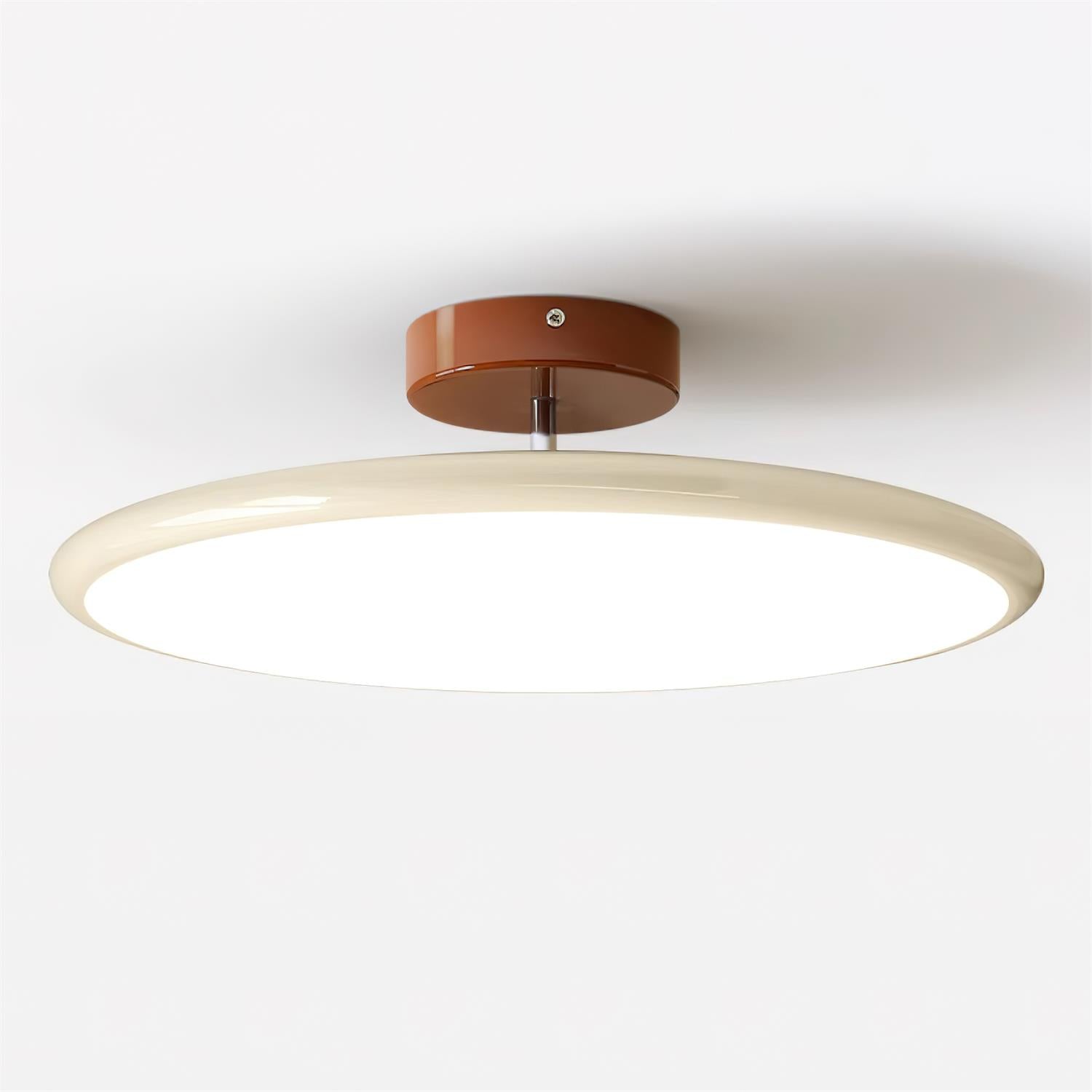 Azorila Modern Minimalist Green Metal Ceiling Lamp - Lamp Copper