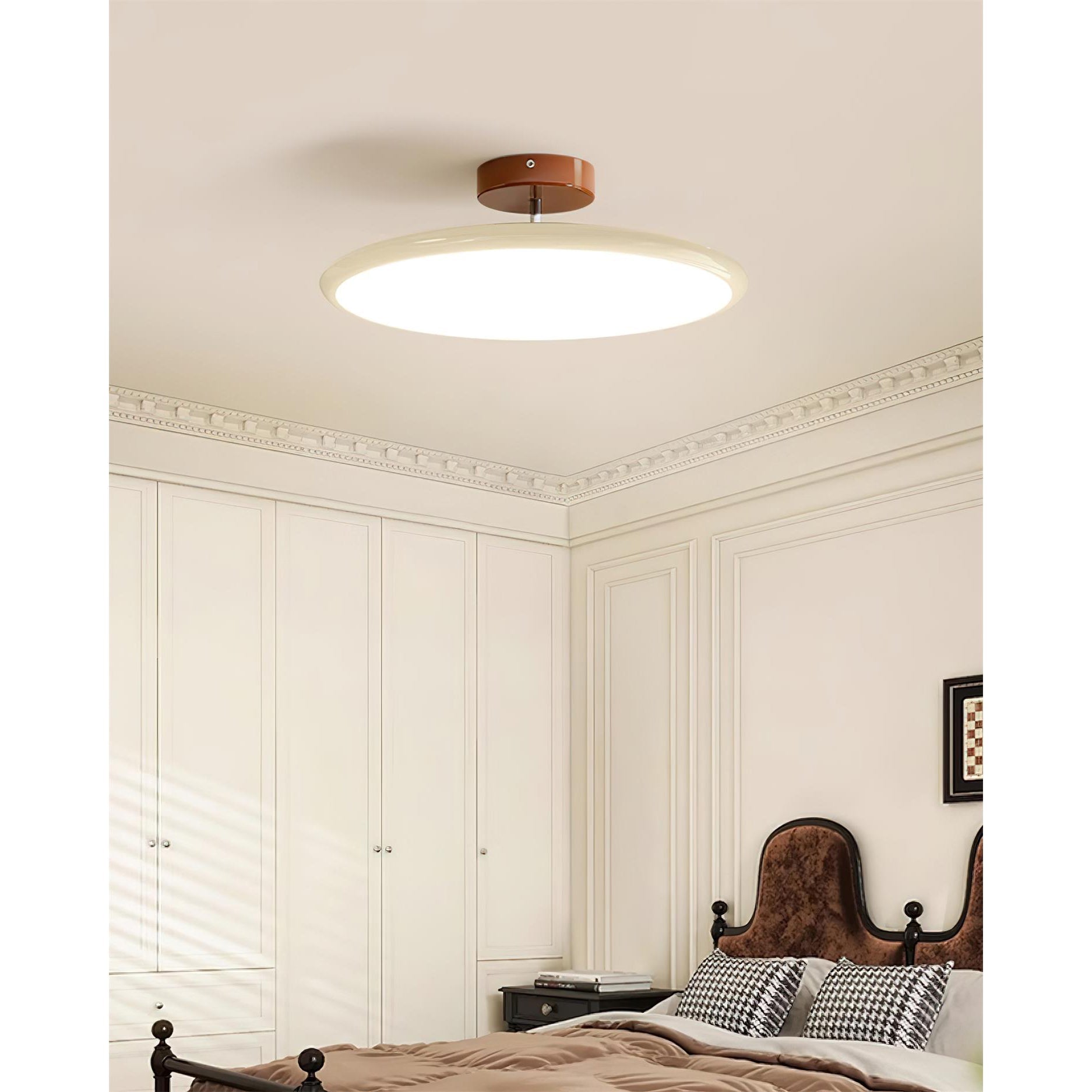 Azorila Modern Minimalist Green Metal Ceiling Lamp - Lamp Copper