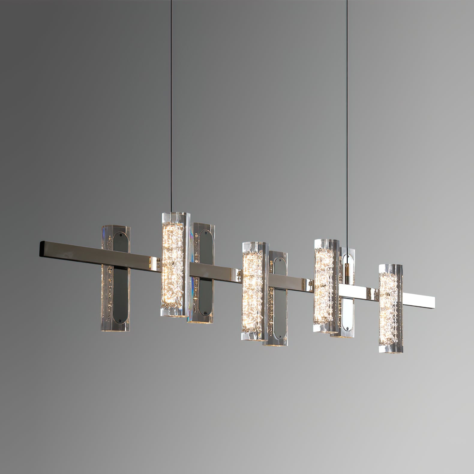 Evsola Modern Minimalist Metal Pendant Light - Lamp Copper