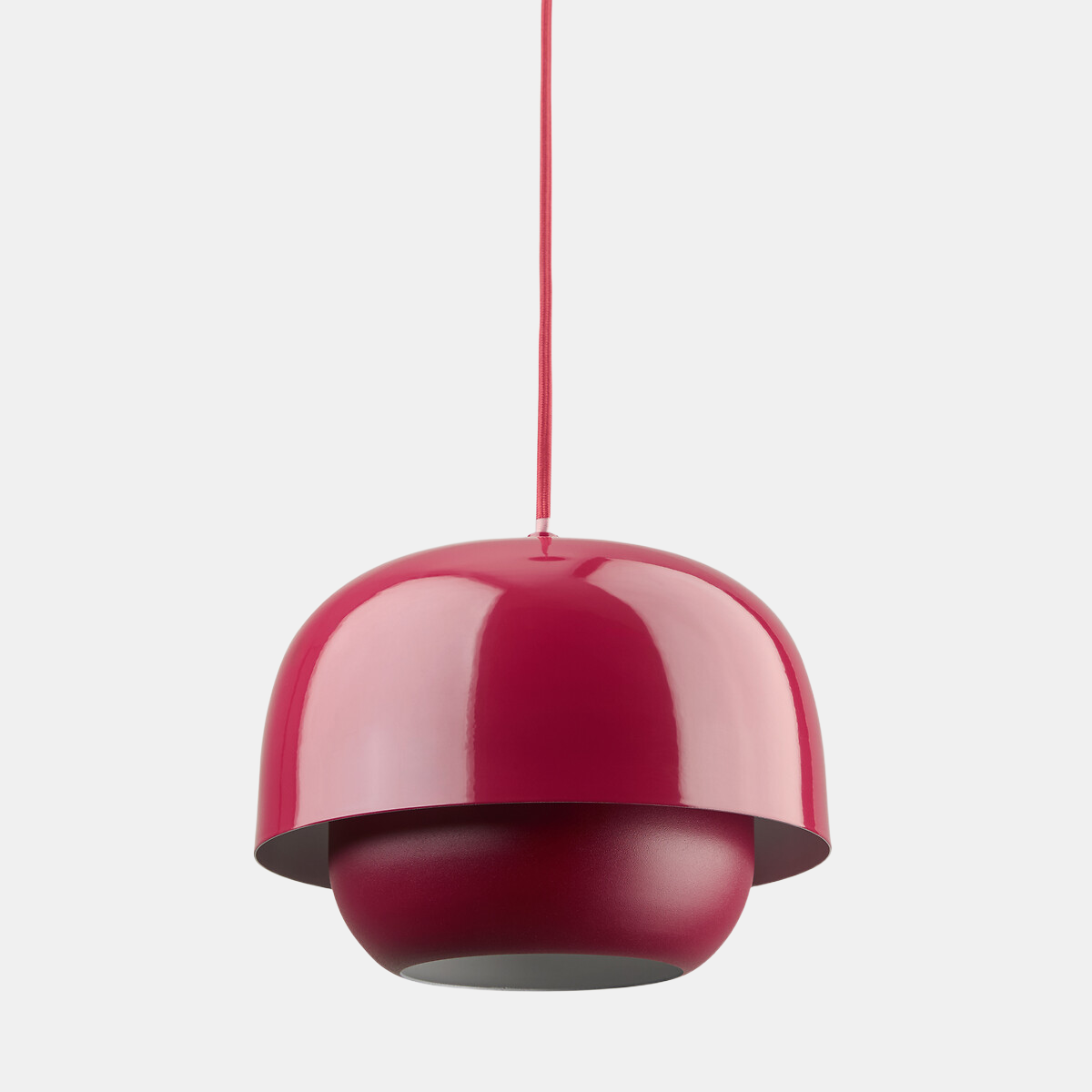 Orbit Sleek Dual-Layer Metal Pendant Lamp – Elegant Ambient Lighting for Dining Rooms