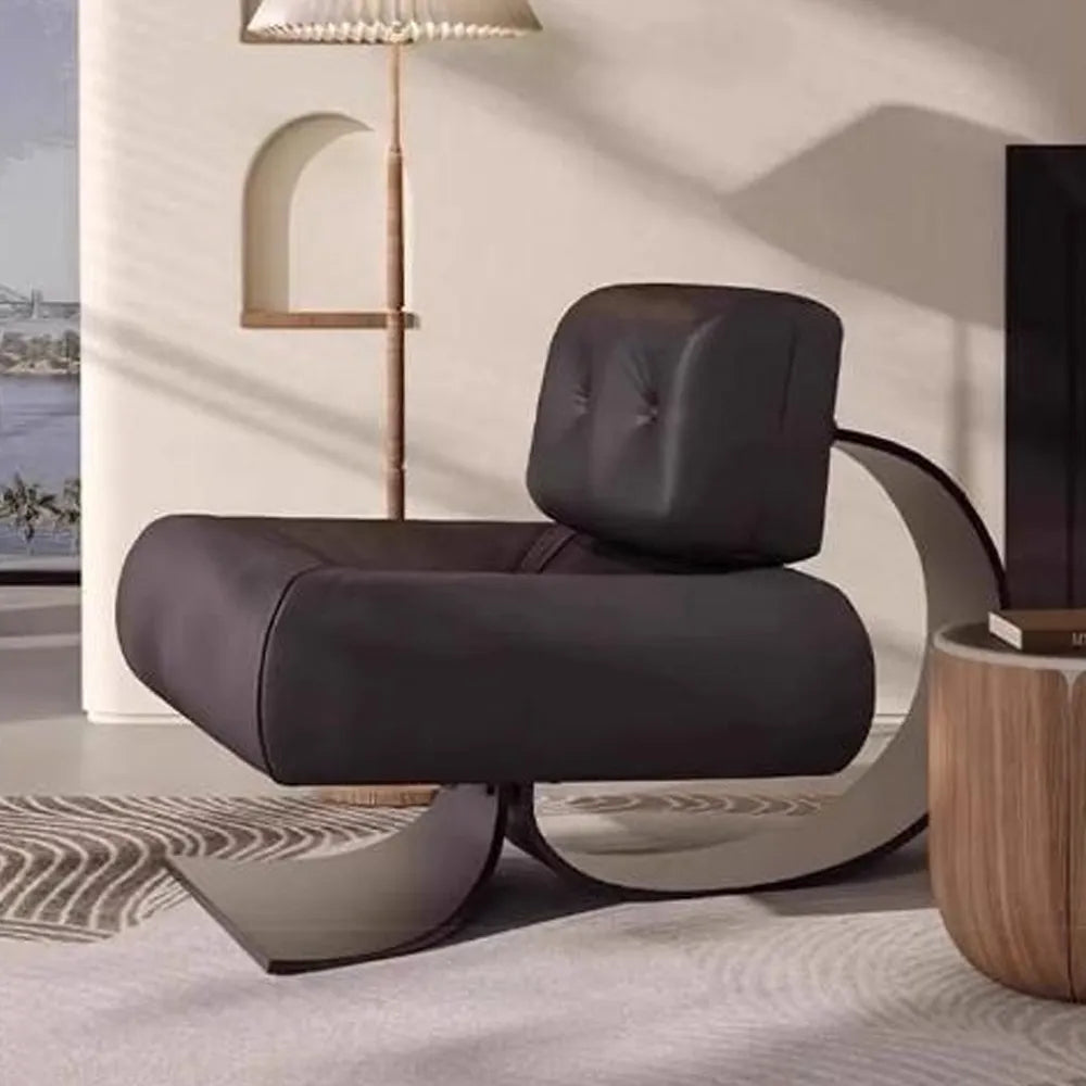 Claude Set of 2 - Funky Furniture Black Chairs for Stylish Living Spaces