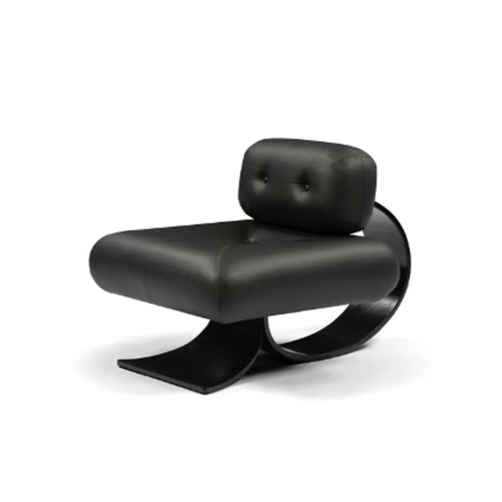 Claude Set of 2 - Funky Furniture Black Chairs for Stylish Living Spaces