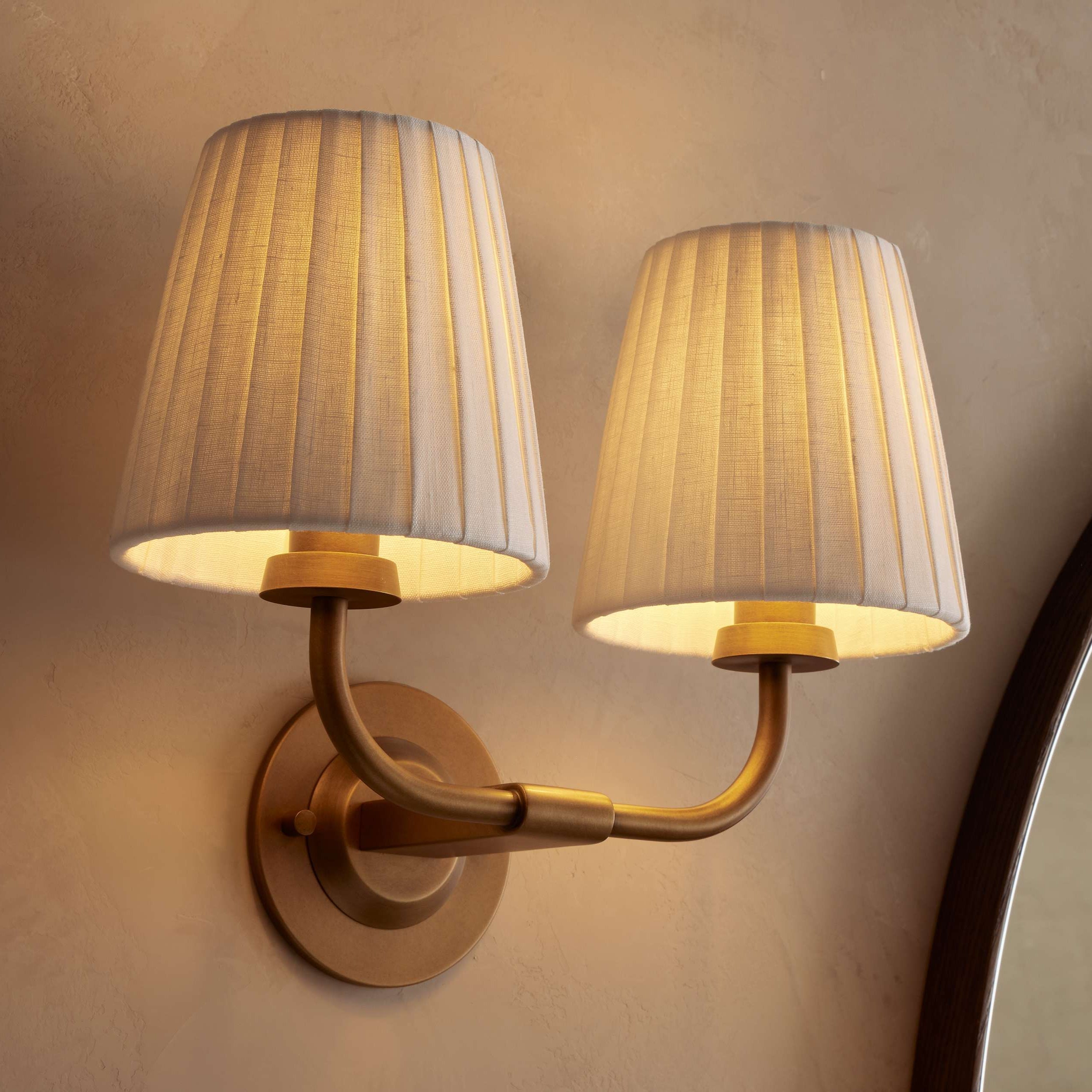 Zane Double Sconce