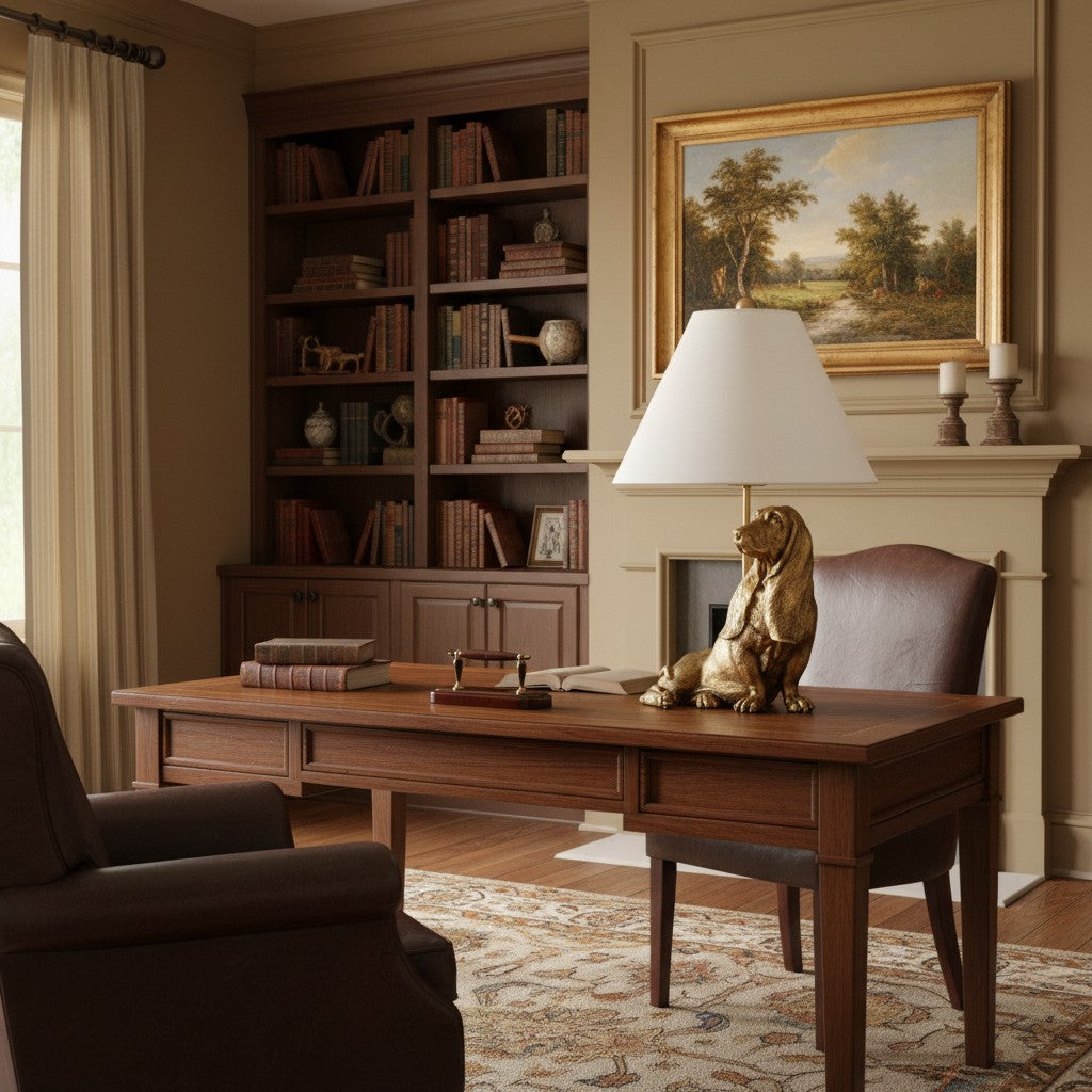 Kin Table Lamp Metal&Fabric Animal