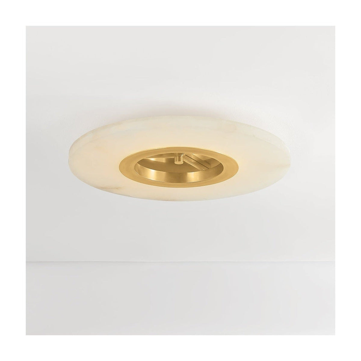 Francis Alabaster Flush Mount
