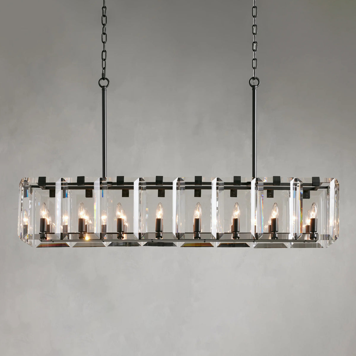 Serena Rectangular Chandelier