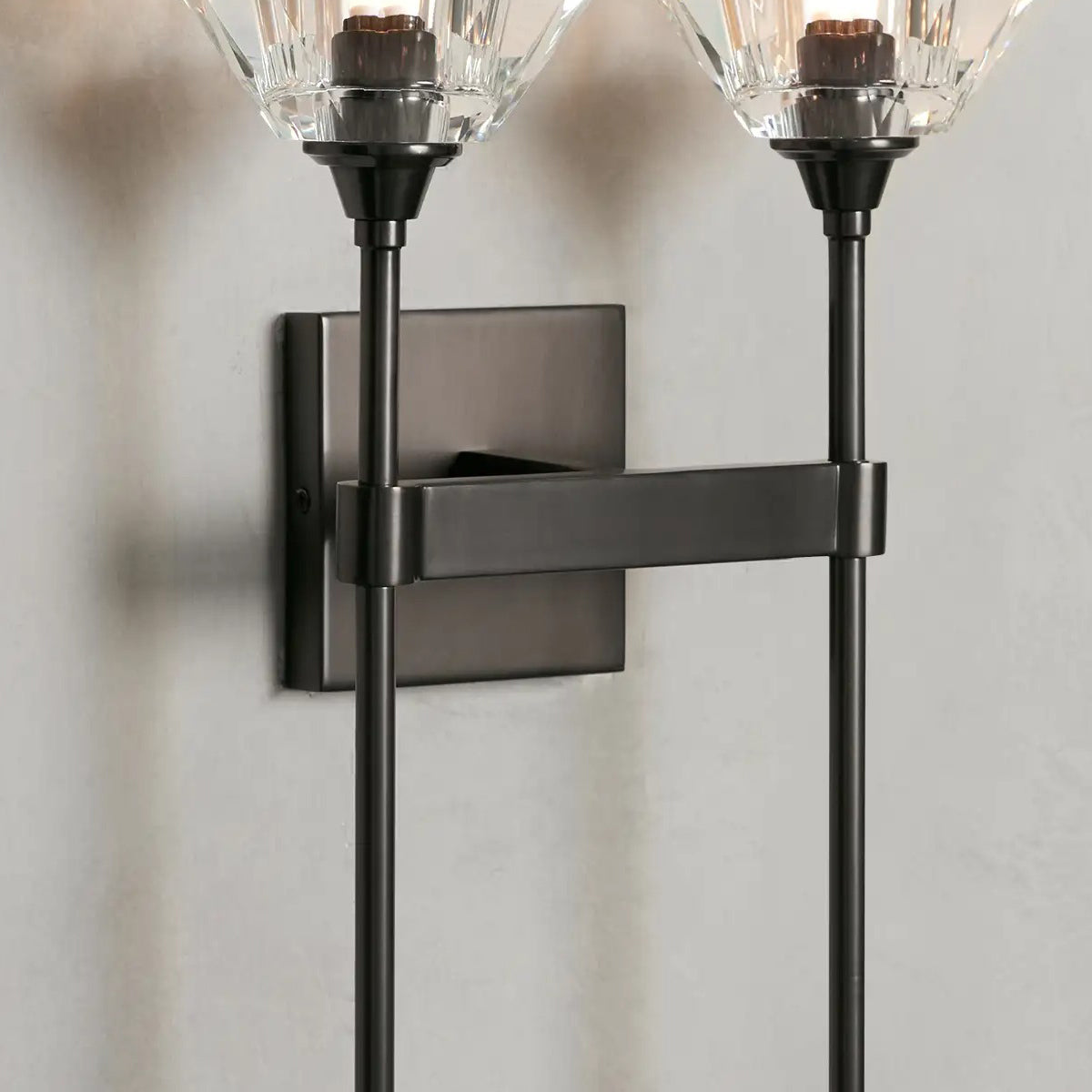Margot Double Sconce in Bronze
