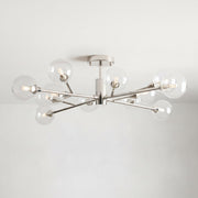Alessia Flush Mount in Nickel
