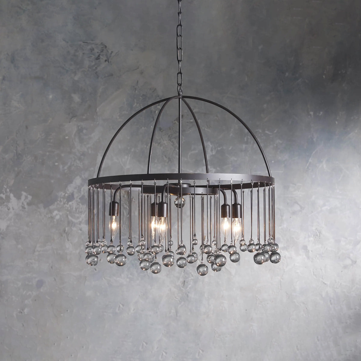 West Round Chandelier