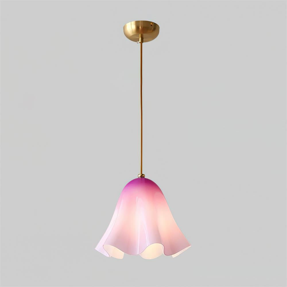 Musa Artistic Glass Modern Bloom Inspired Ceiling Lamp