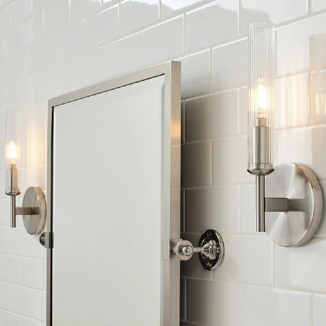 Haze 1 Head Glass Wall Sconce