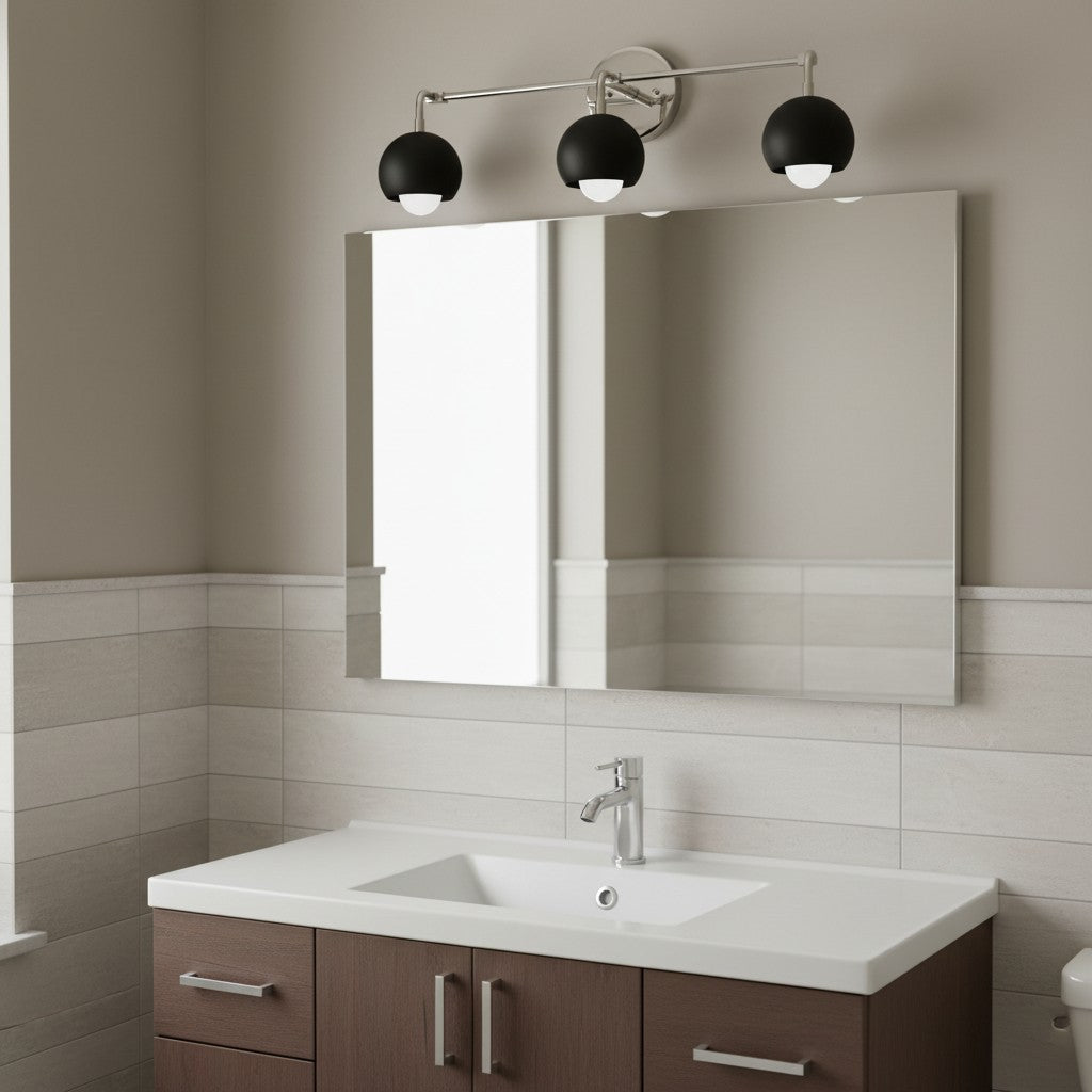 Chroma Globe Wall Sconce Bathroom Light