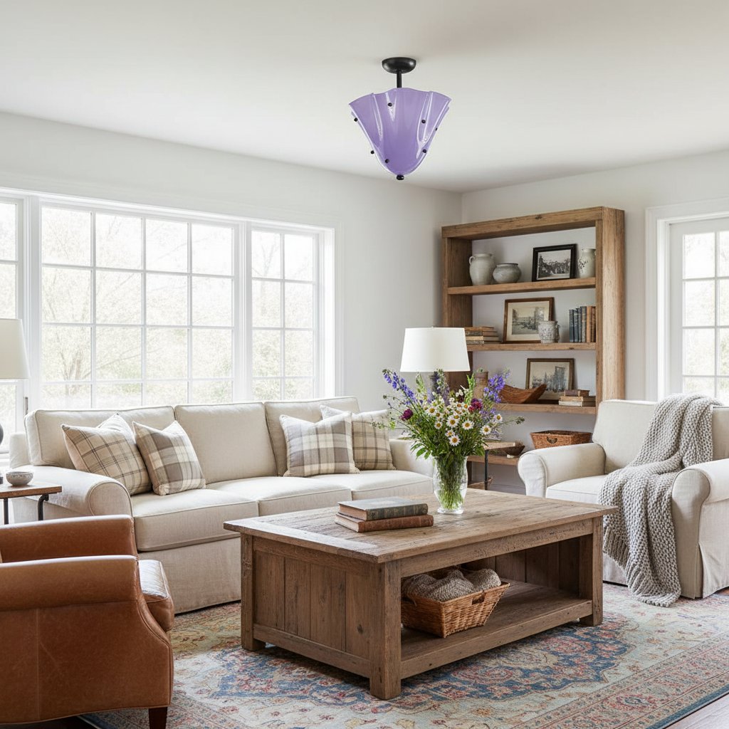 Musa Decorative Glass Ceiling Light Modern