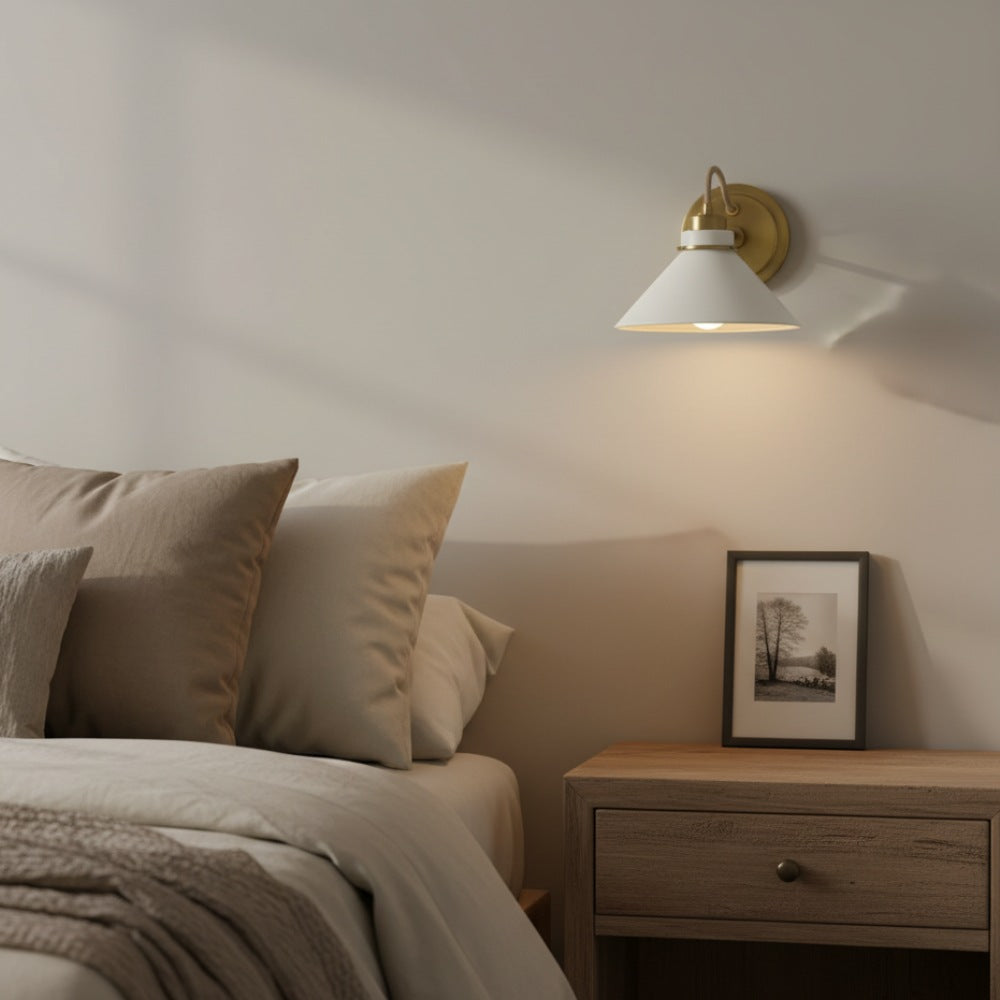 Grange Wall Lamp Metal&Glass
