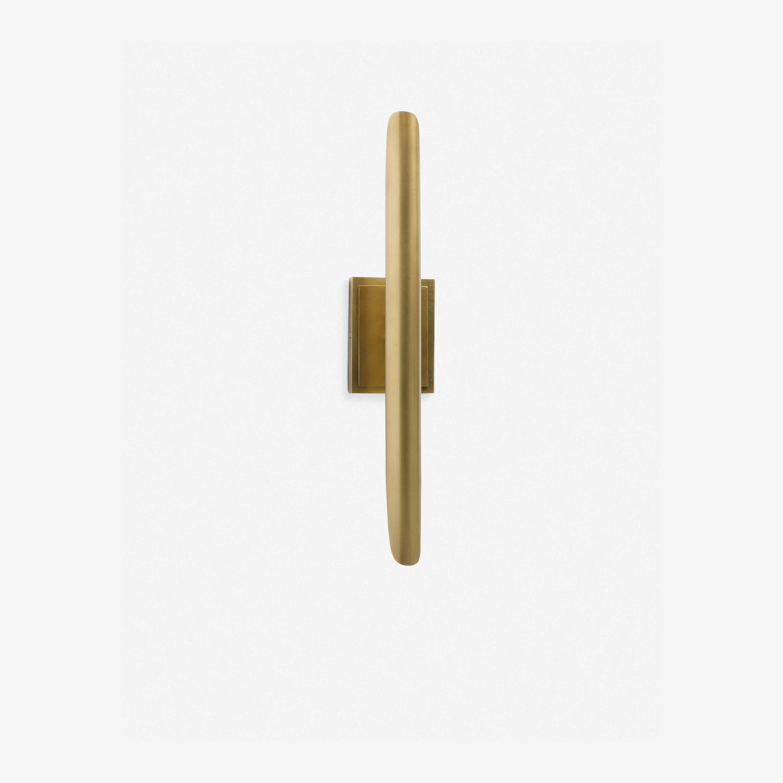 Simon Brass Minimalist 2-Light Wall Sconce