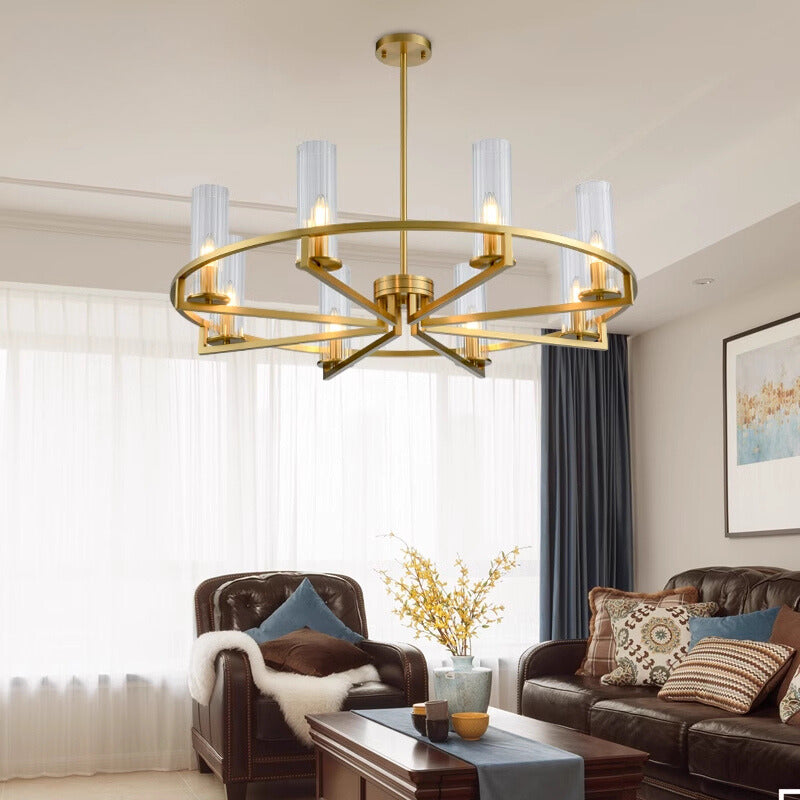 Arisha Post Modern Designer LED Pendant Light Glass/Metal Living Room/Badroom - Letslighting