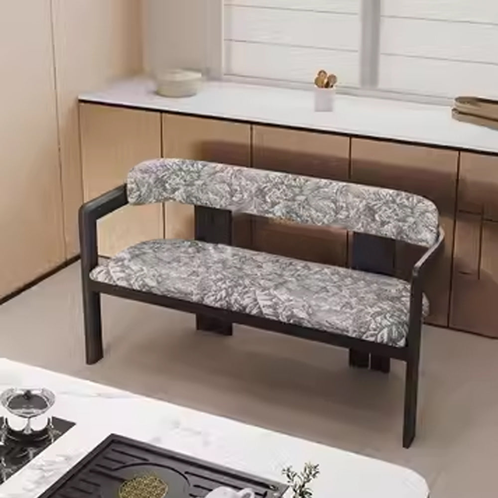 Anton Bench Chair - Dining Chairs with Arms & Fabric Dining Chairs for Modern Dining