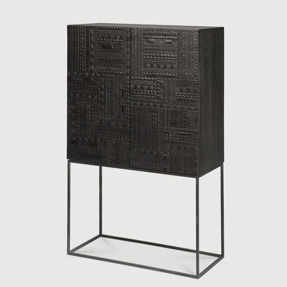 Ansel Cabinet - Functional Entryway Storage Cabinet with Drawers