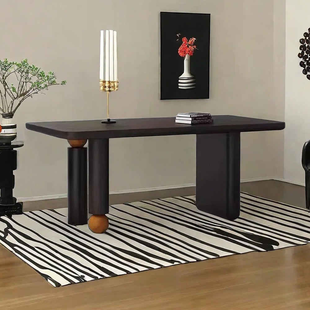 Philip Room Table - Unique Rectangle Table for Modern Dining Spaces