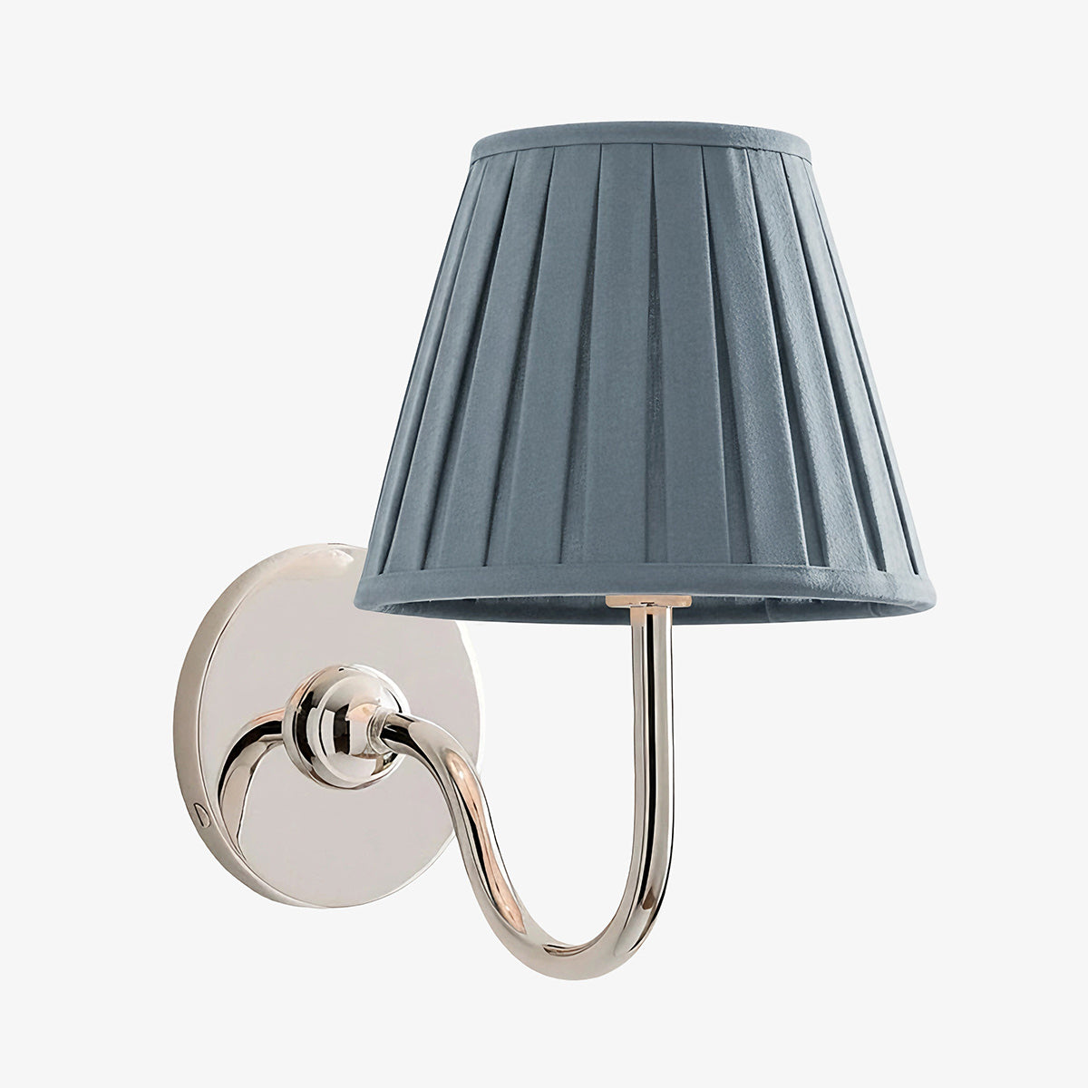 Grace Brass Linen Wall Lamp