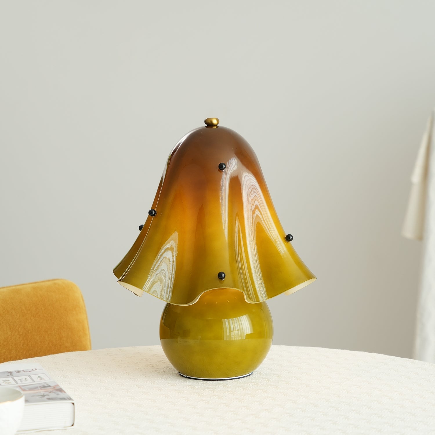 Musa Table Lamp Sculptural Bell Flower Bedroom