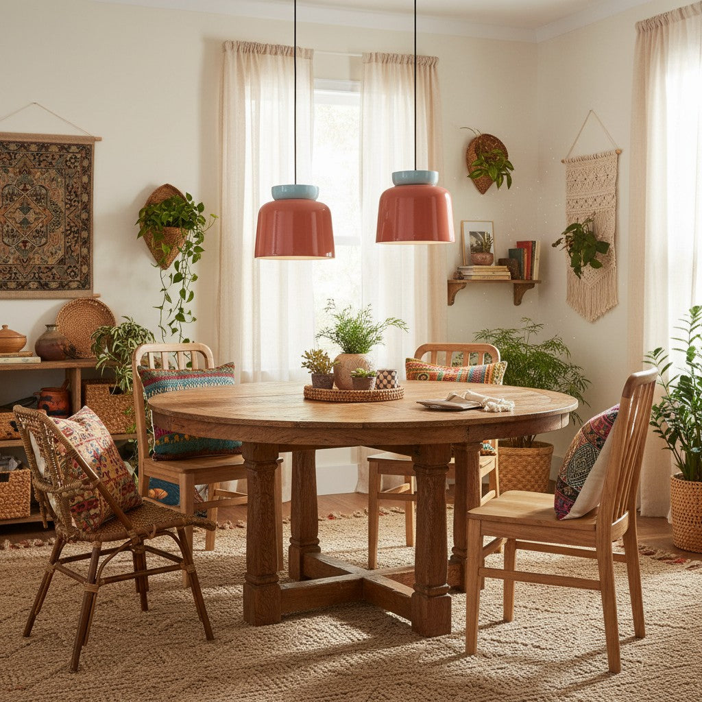 Hues Ceramic Bowl  Pendant Light