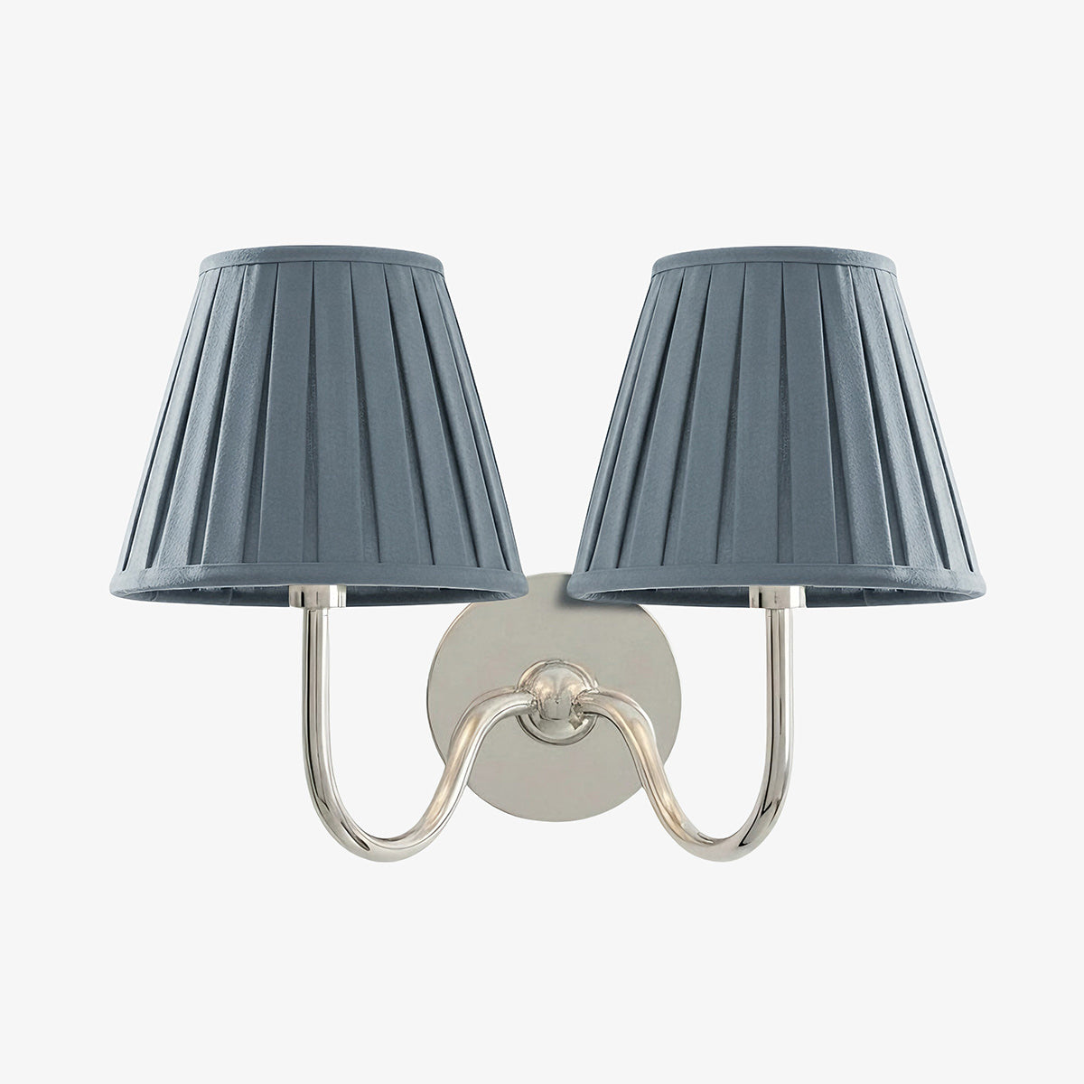Grace Brass Linen Wall Lamp