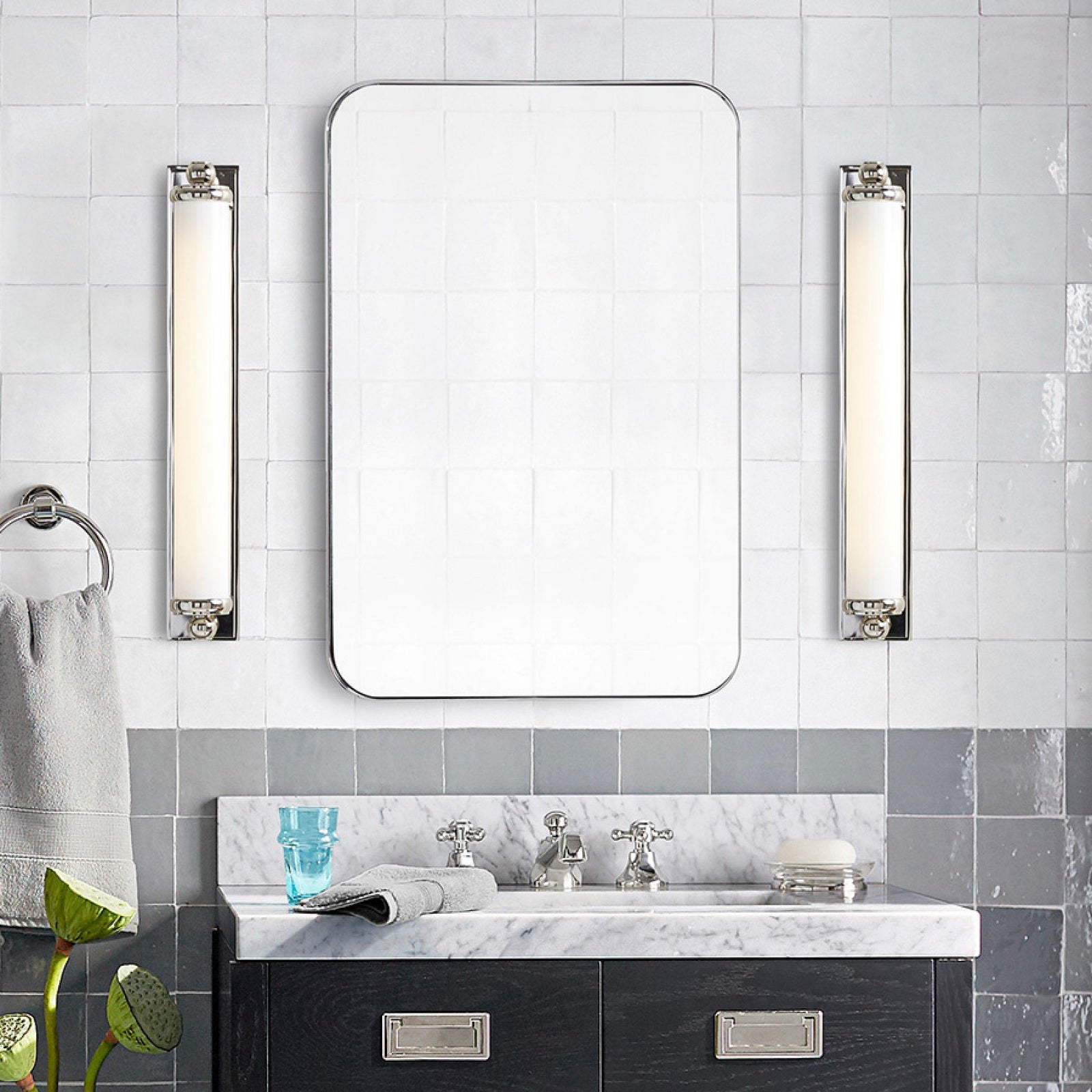 Elite Metal Wall Sconce Contemporary  Bedroom