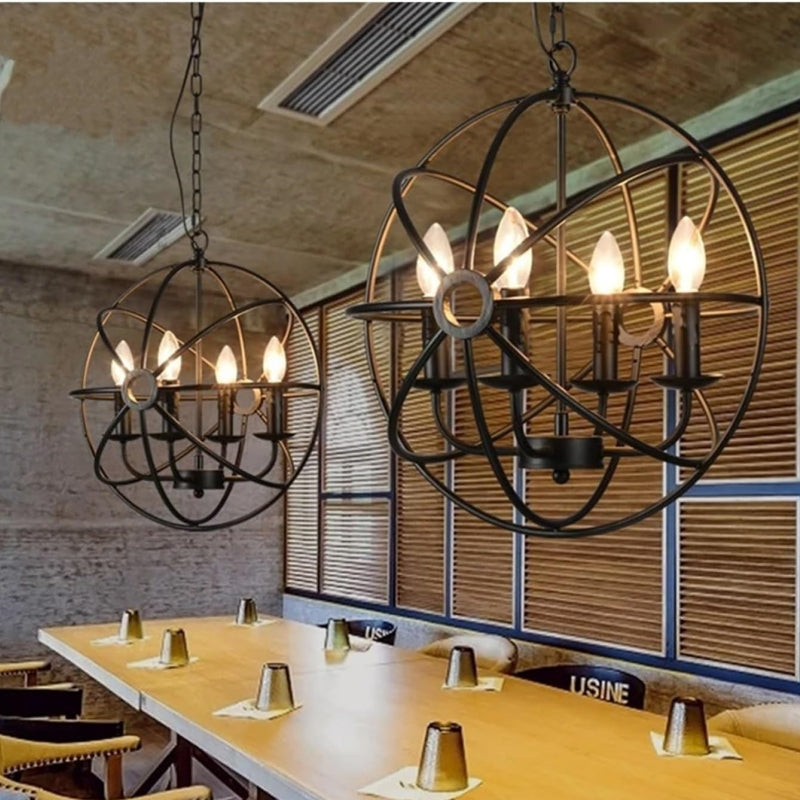 Epoch American Chandelier Metal Living Room Bedroom Restaurant - Letslighting