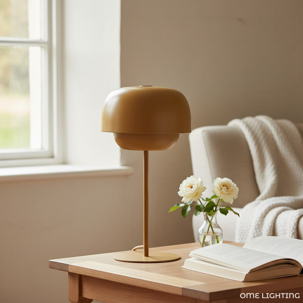 Orbit Contemporary Metal Dual Shade Lamp
