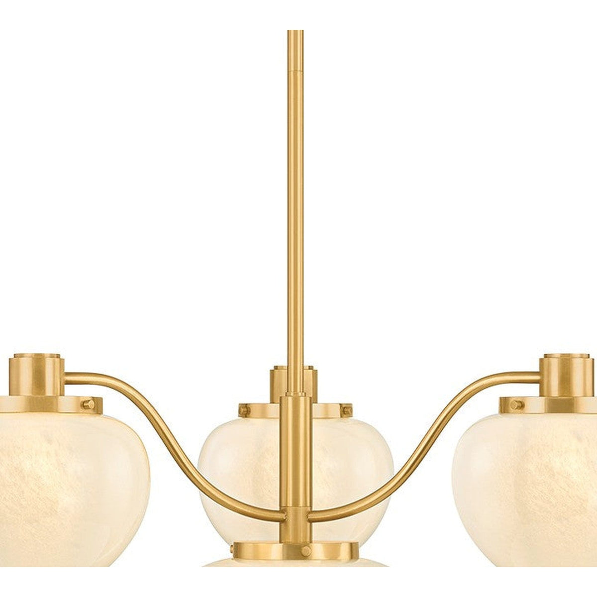 Junia Glass Four-Light Chandelier