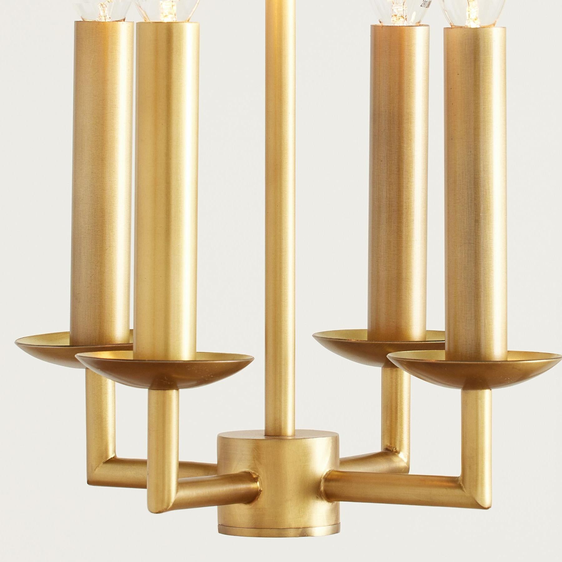 Lodge Lantern Brass Pendant Light
