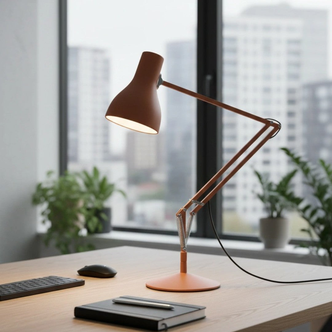 Archive Table Lamp Metal Construction Task
