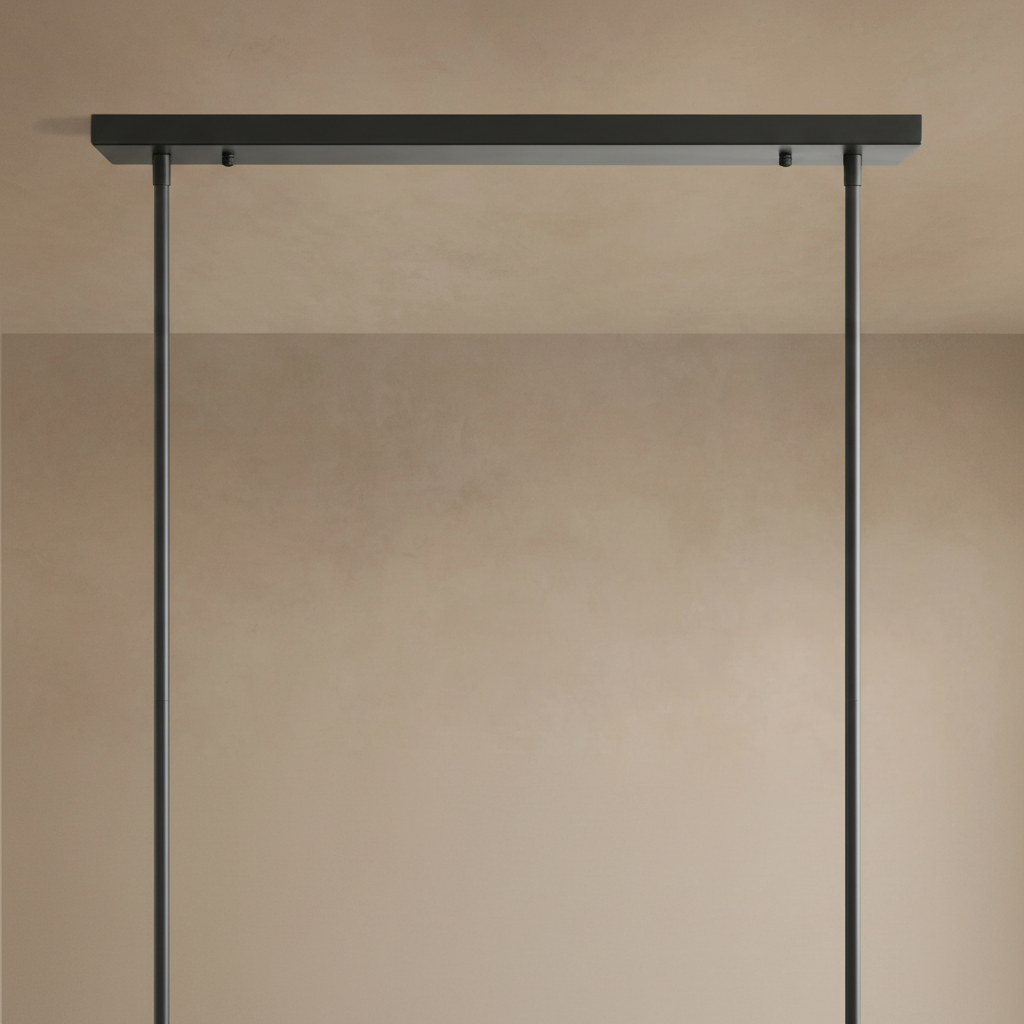 Kiara 60 Linear Chandelier in Bronze