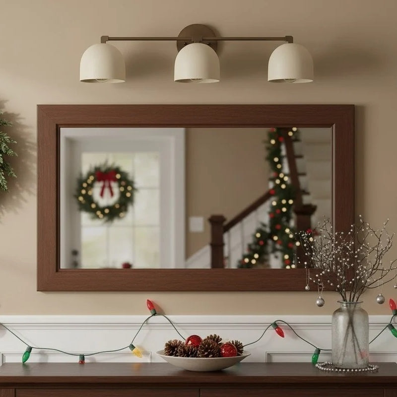 Chroma Dome Brass Wall Sconce Modern Bathroom