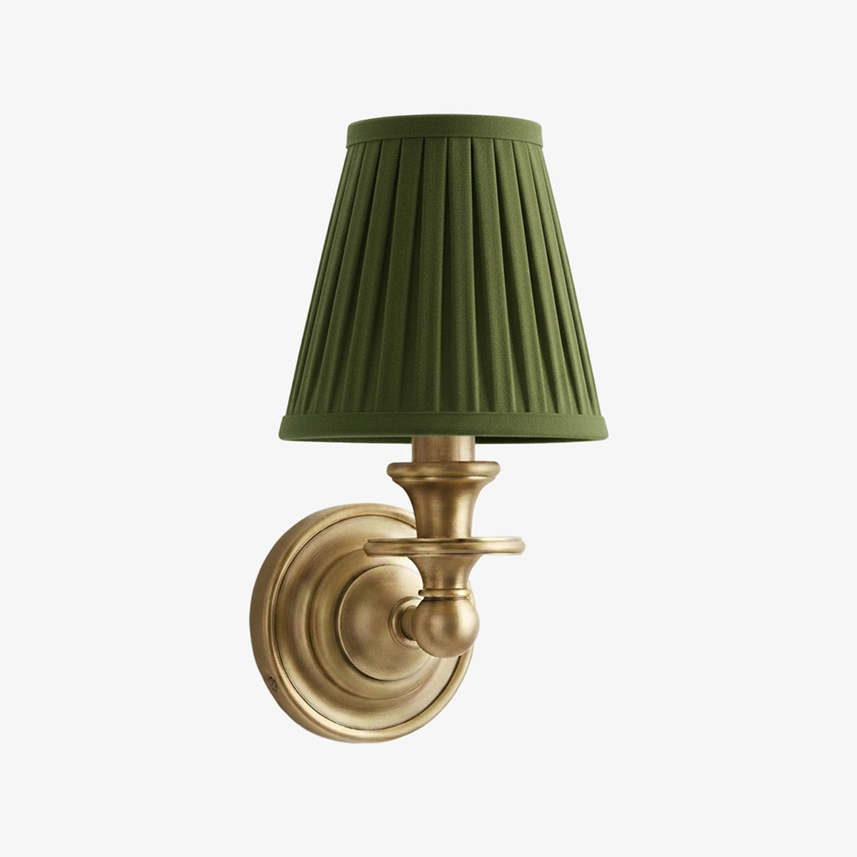 Elite White Fabric Wall Sconce Contemporary Bathrooms