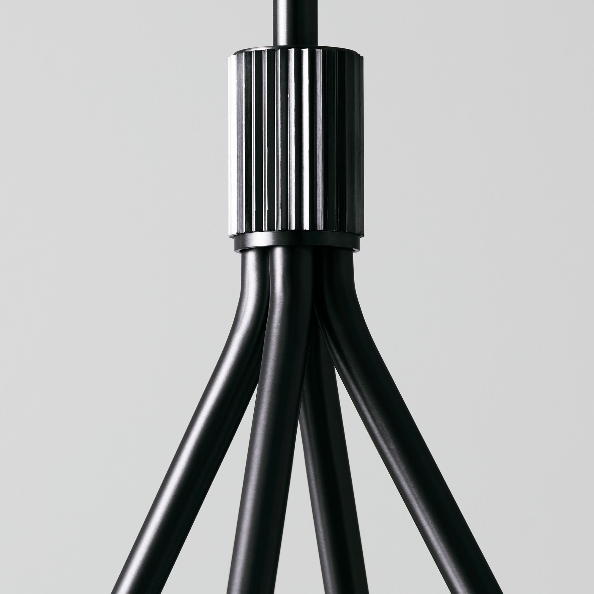 Vector Brass Fabric Chandelier