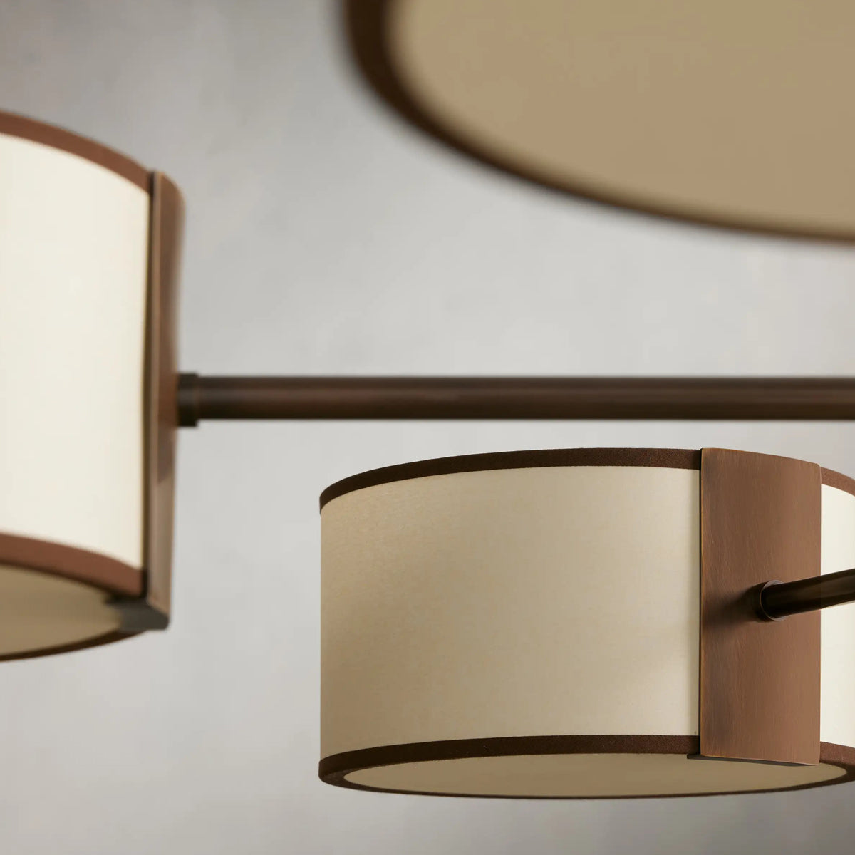 Onyx 48 Round Chandelier in Ecru