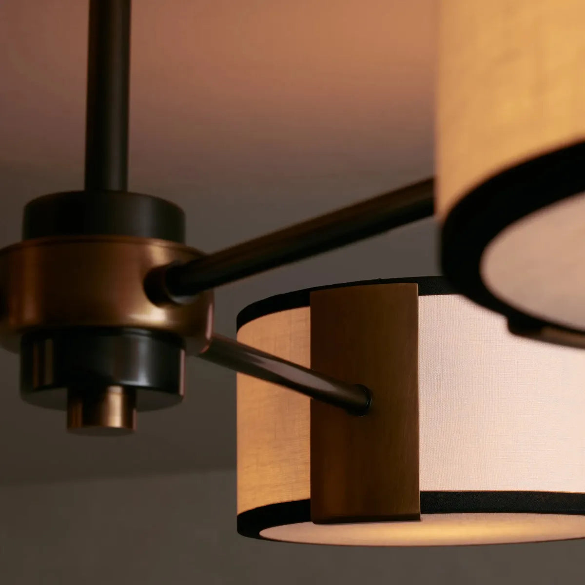 Dana Fabric Flush Mount