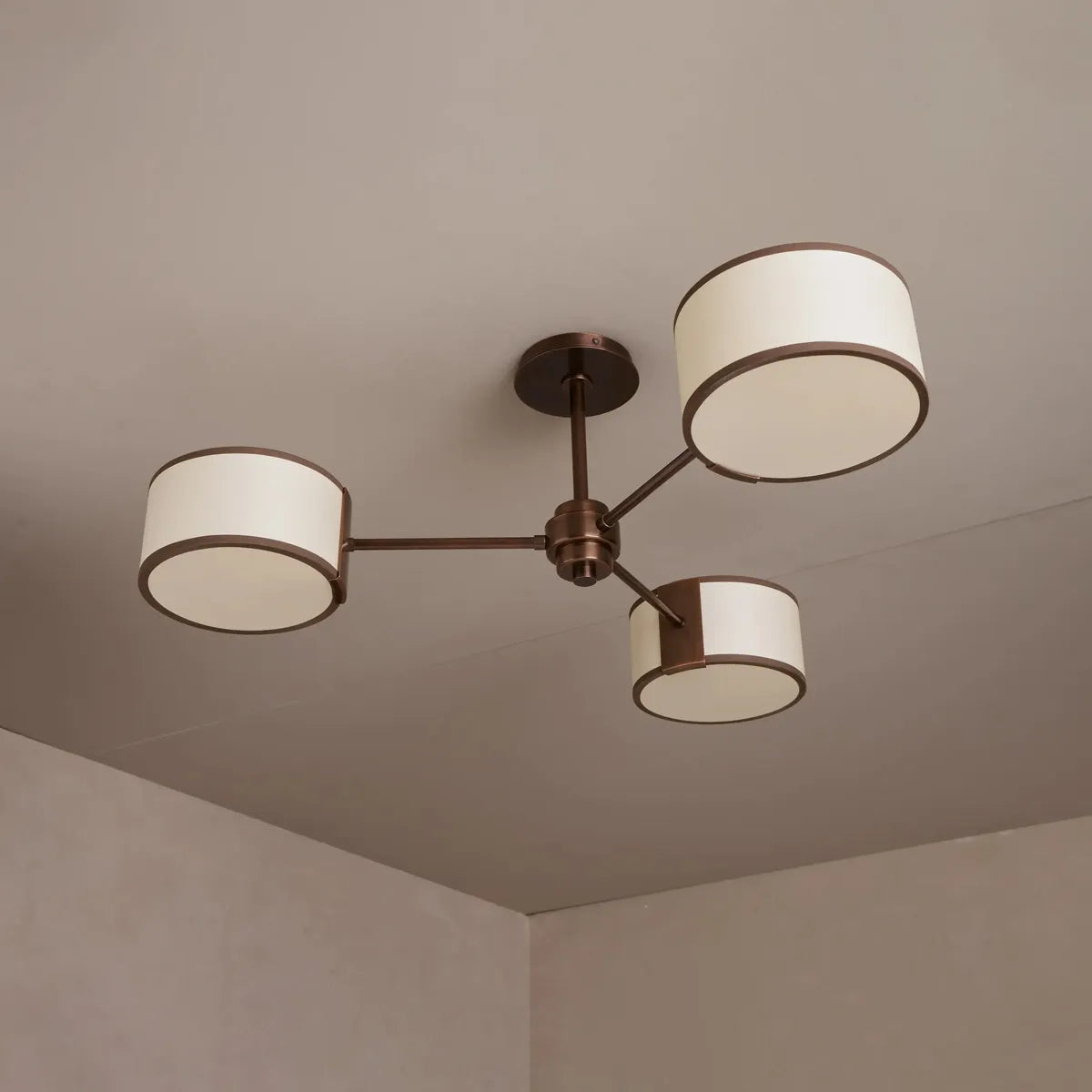 Dana Fabric Flush Mount