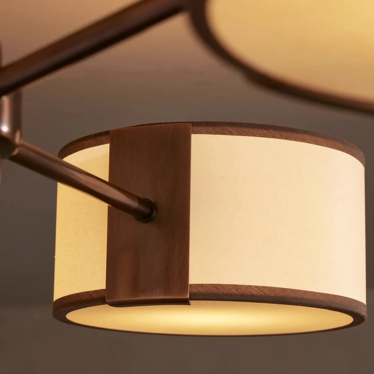 Dana Fabric Flush Mount