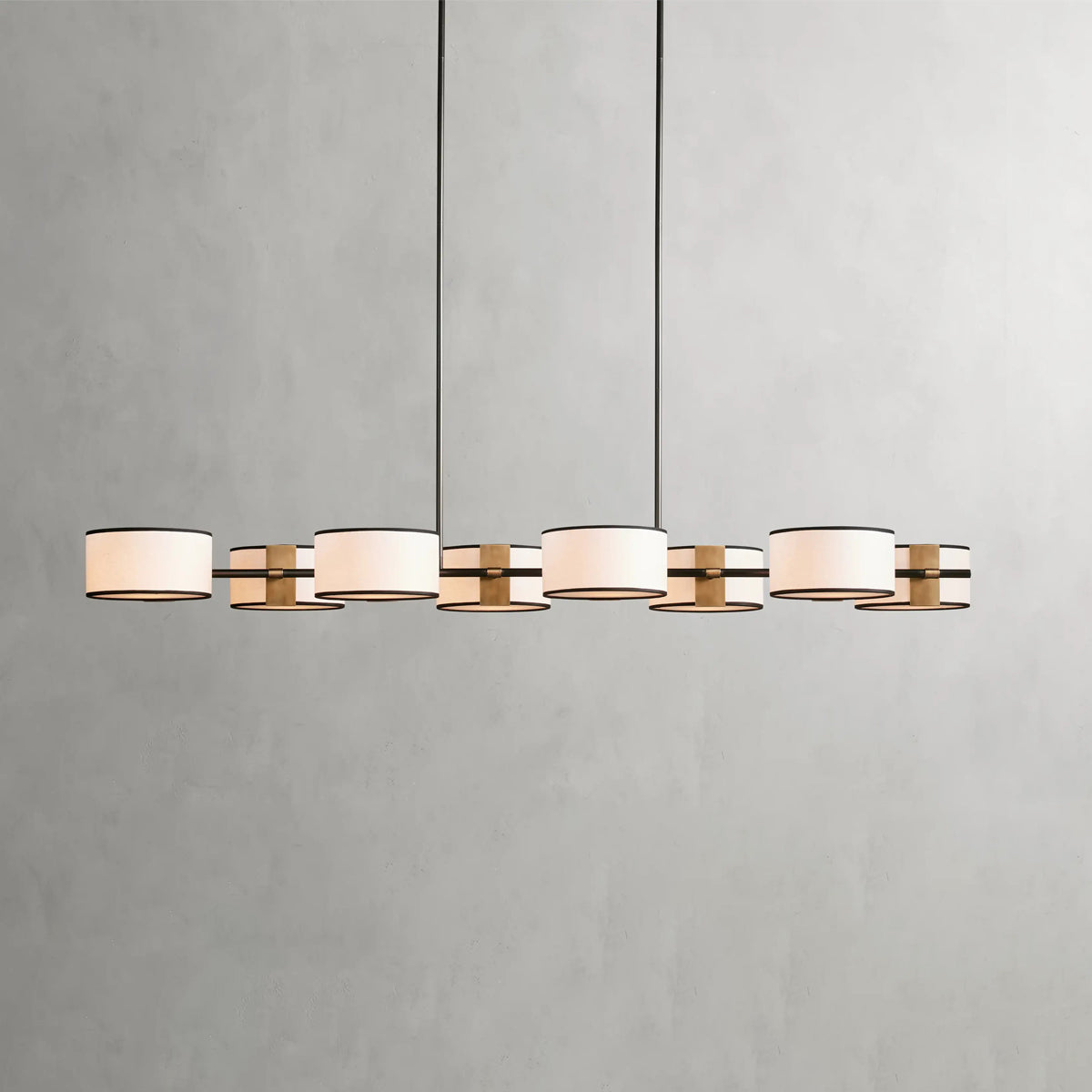 Flynn Fabric Linear Chandelier