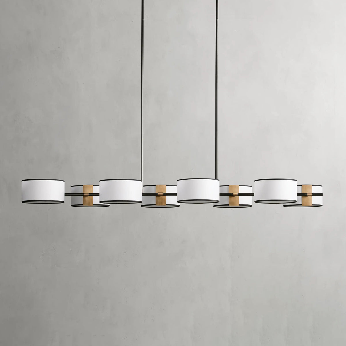 Flynn Fabric Linear Chandelier