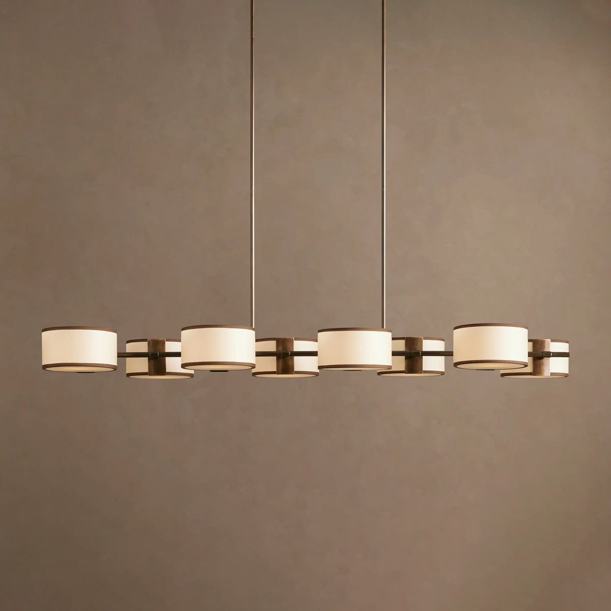 Flynn Fabric Linear Chandelier