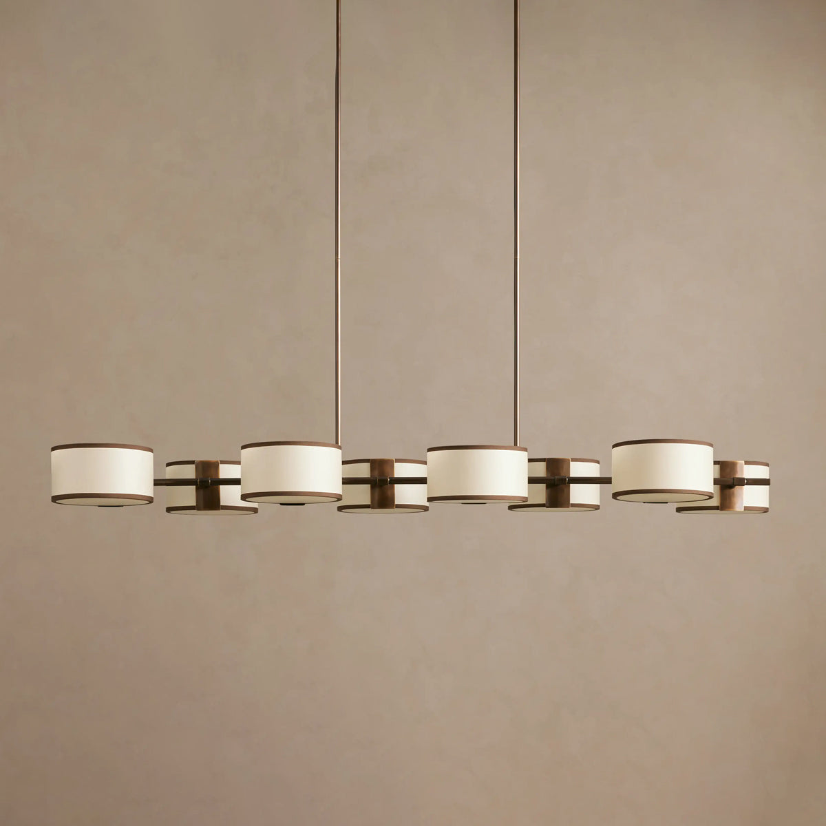 Flynn Fabric Linear Chandelier