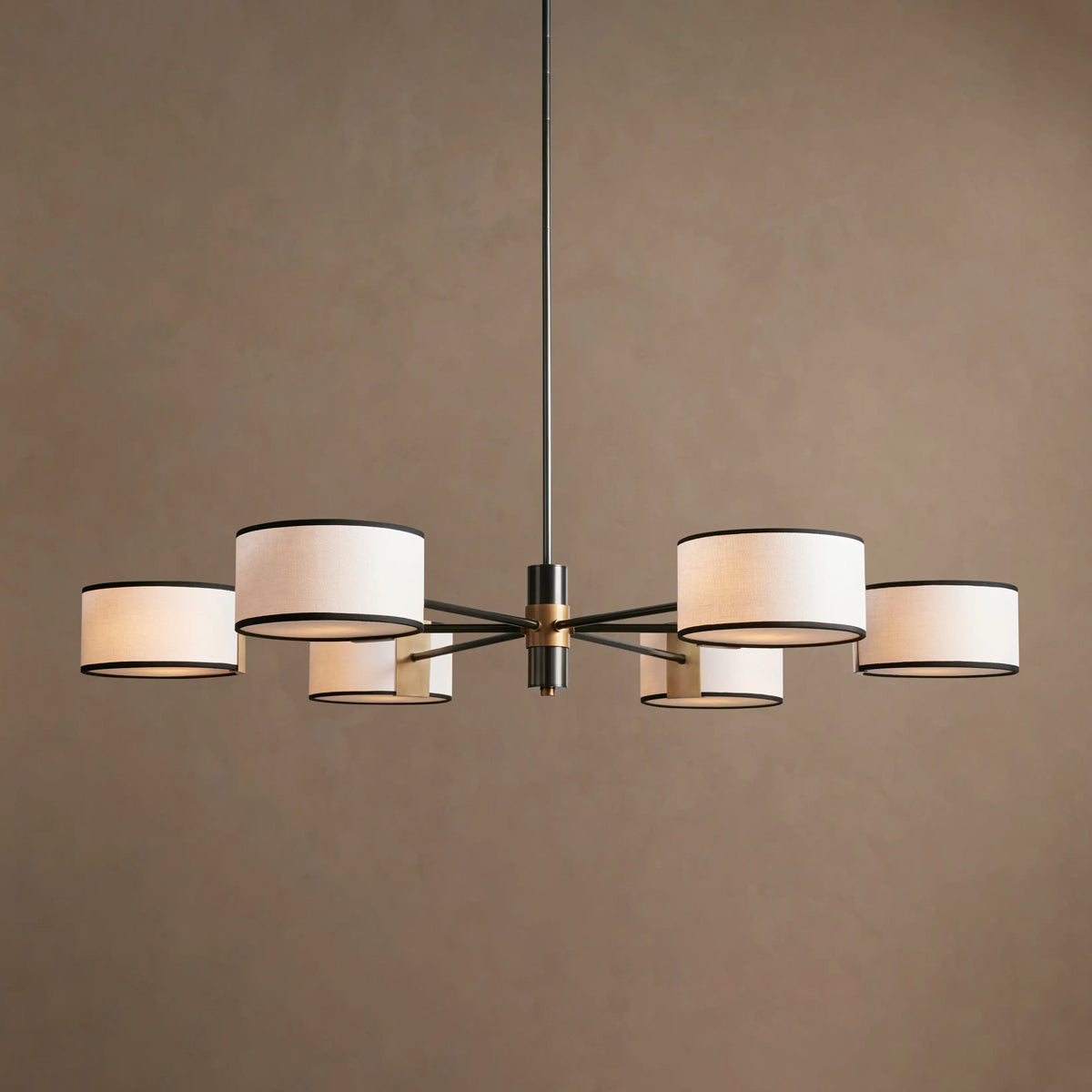Jayden Fabric Round Chandelier
