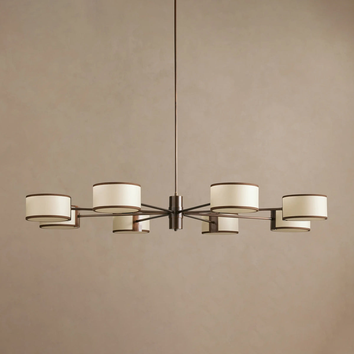 Jayden Fabric Round Chandelier